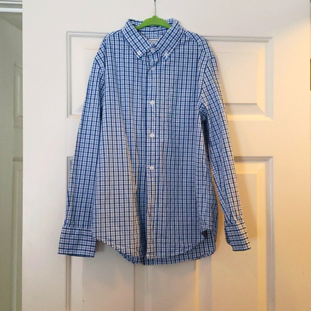 Boys size 10 crew cuts button down
